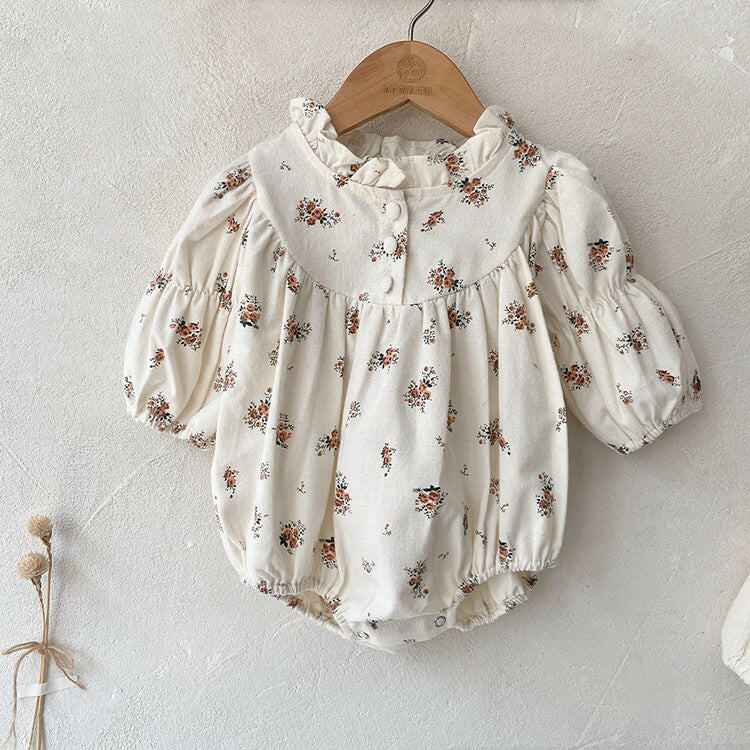 Newborn Autumn Girls' Triangle Rompers Romper